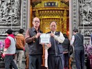 臺中市民政局吳世瑋局長與宗教負責人合照