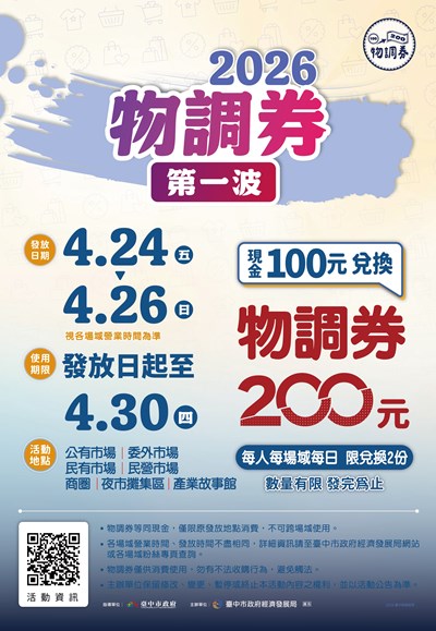 2026物調券第一波