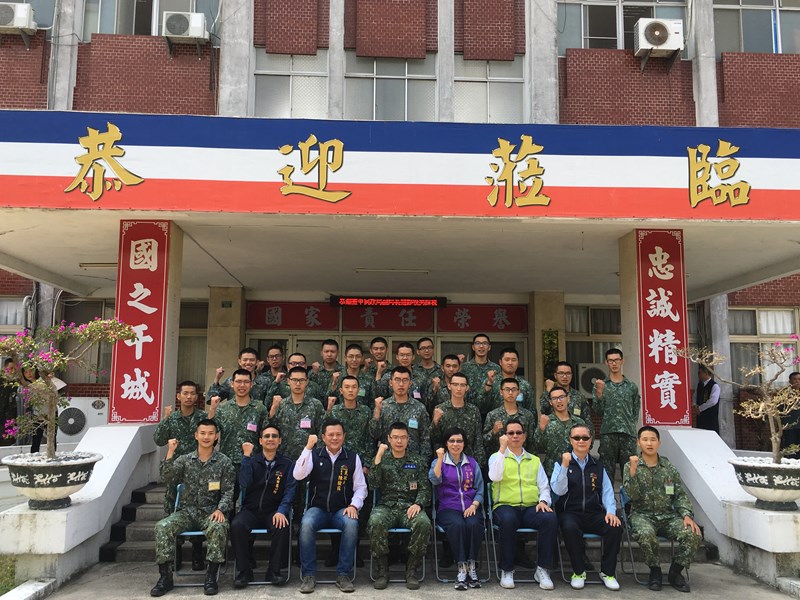 烏日區陸軍軍事訓練0088梯次役男大合照